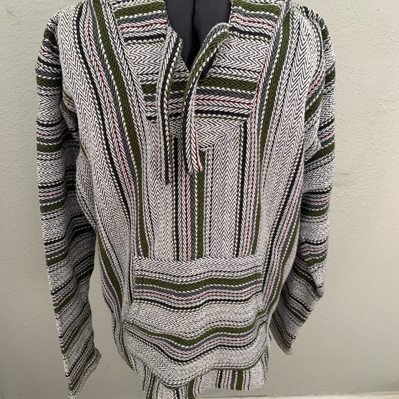 Original Senor Lopez Poncho Men’s Sz S - Picture 4 of 10